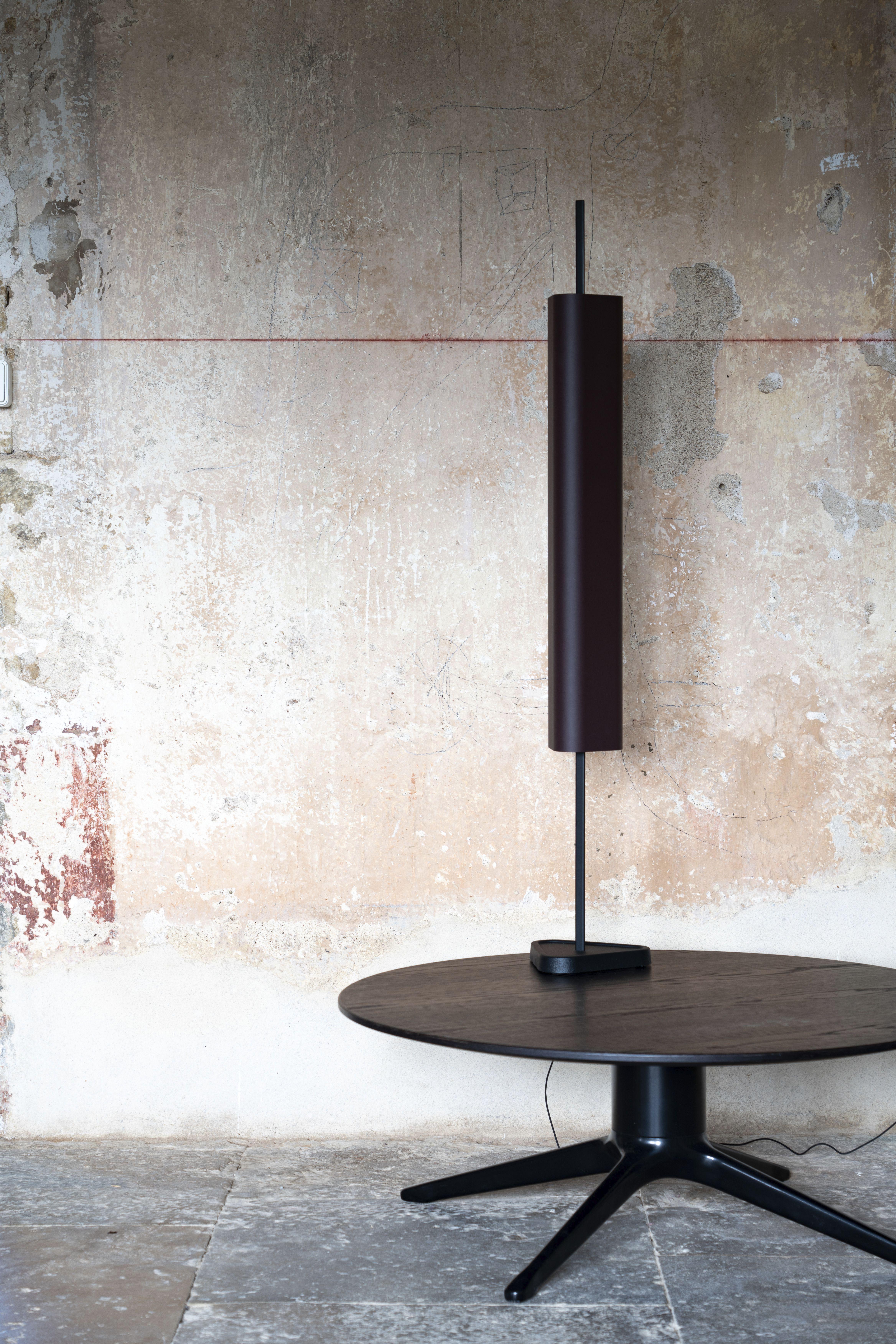 Emi Aluminium and PMMA Table Lamp in Deep Red by Erwan Bouroullec, 2025 For Sale 4