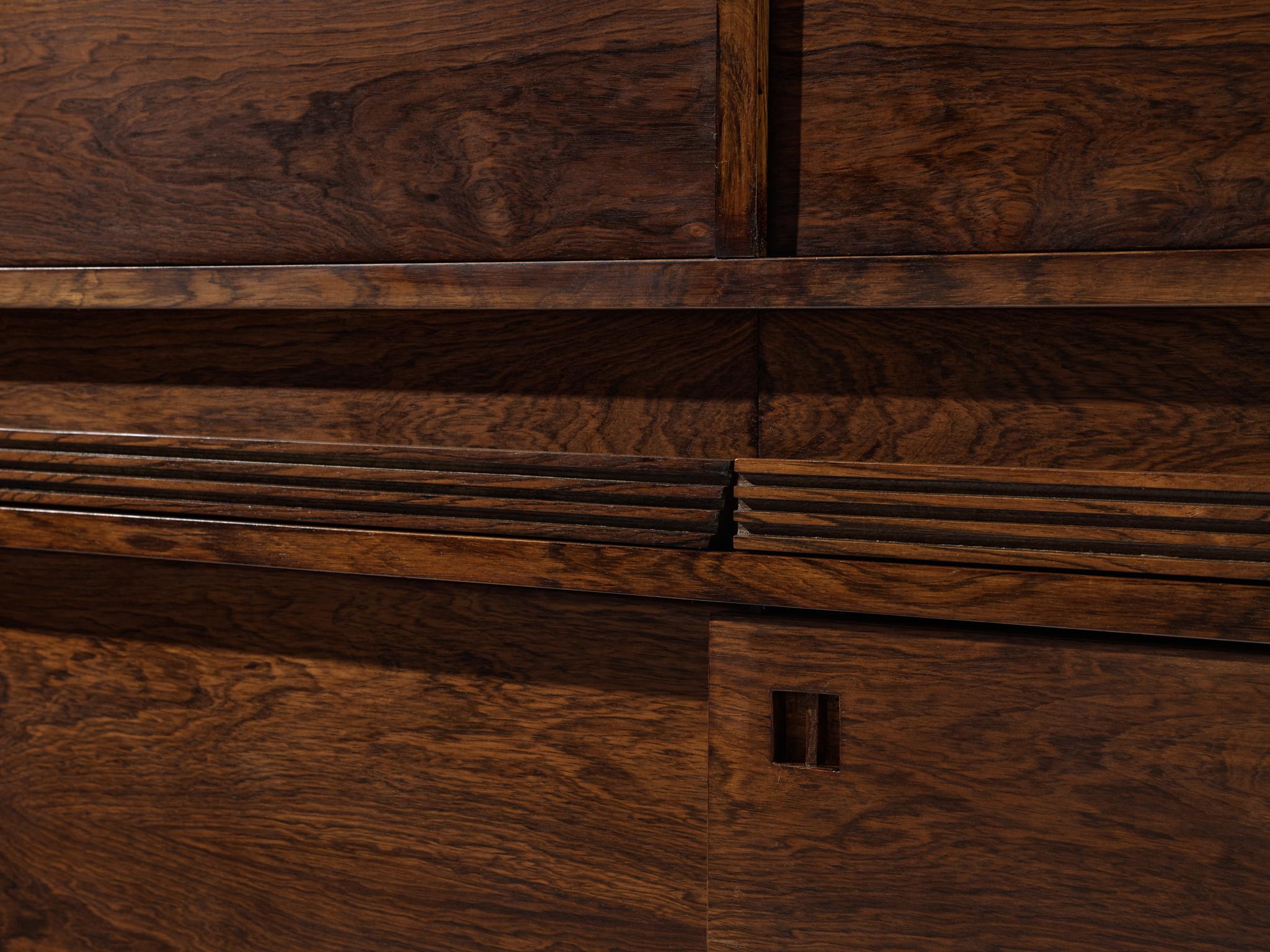 Emiel Veranneman for V-Form Rare Bar Cabinet in Rosewood 5