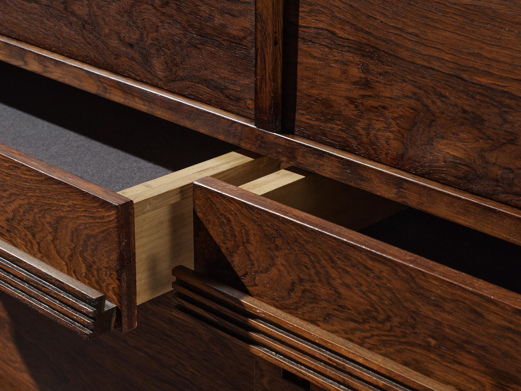 Emiel Veranneman for V-Form Rare Bar Cabinet in Rosewood 4