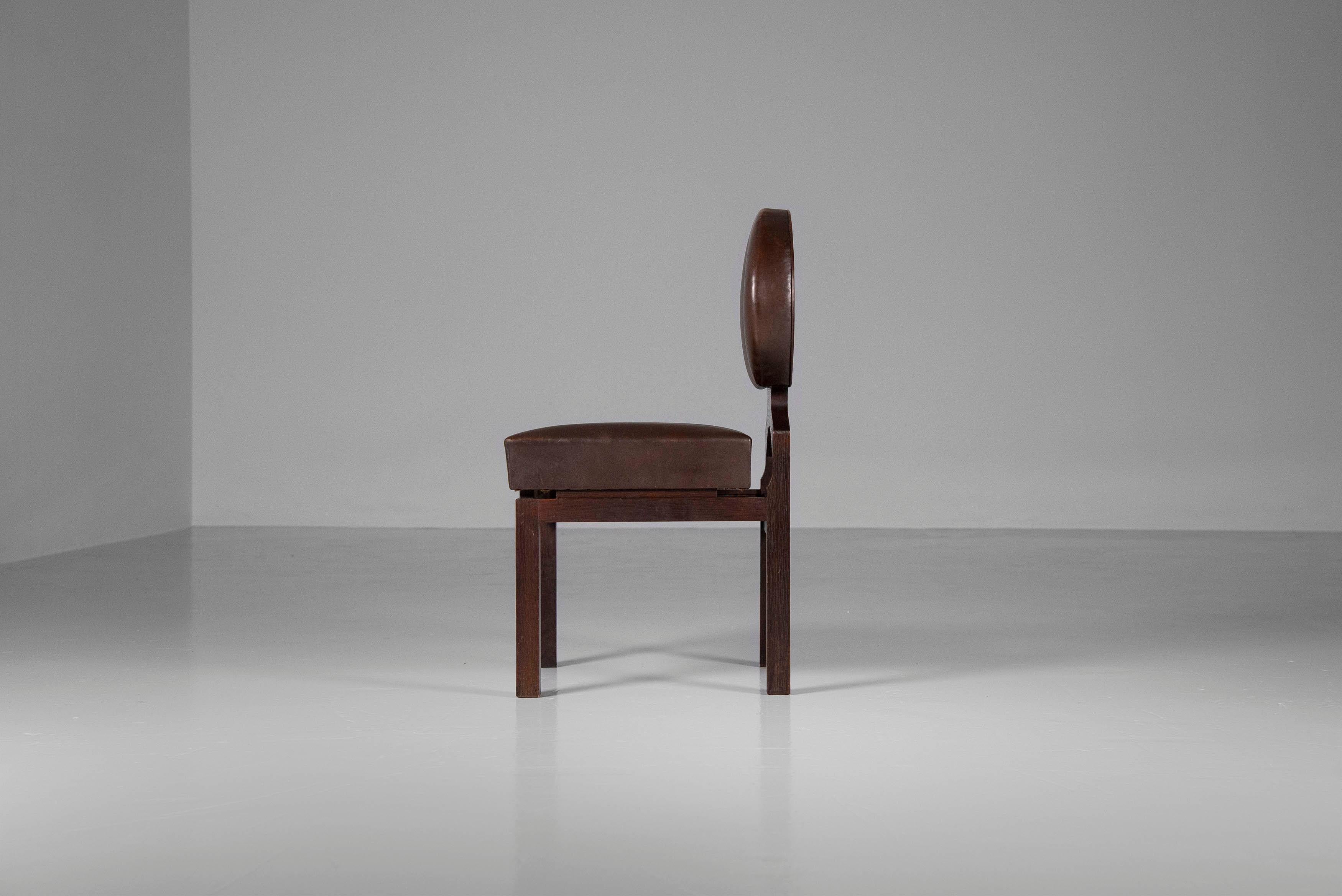 Late 20th Century Emiel Veranneman Osaka Chair De Coene Belgium 1968 For Sale
