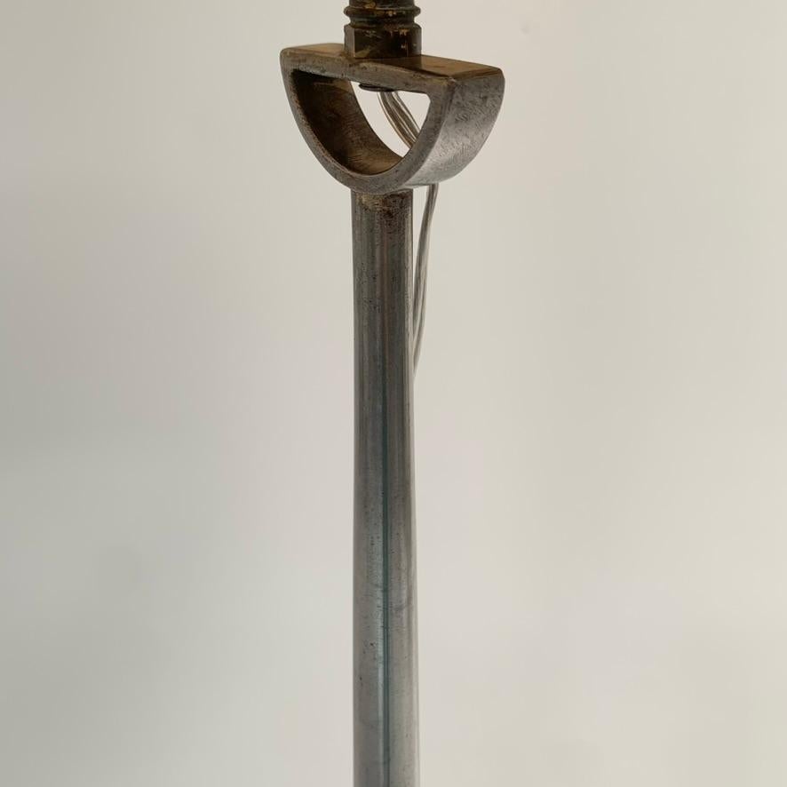 Lampada da terra a treppiede in acciaio di Emiel Veranneman, 1960 circa, Belgio in vendita 4