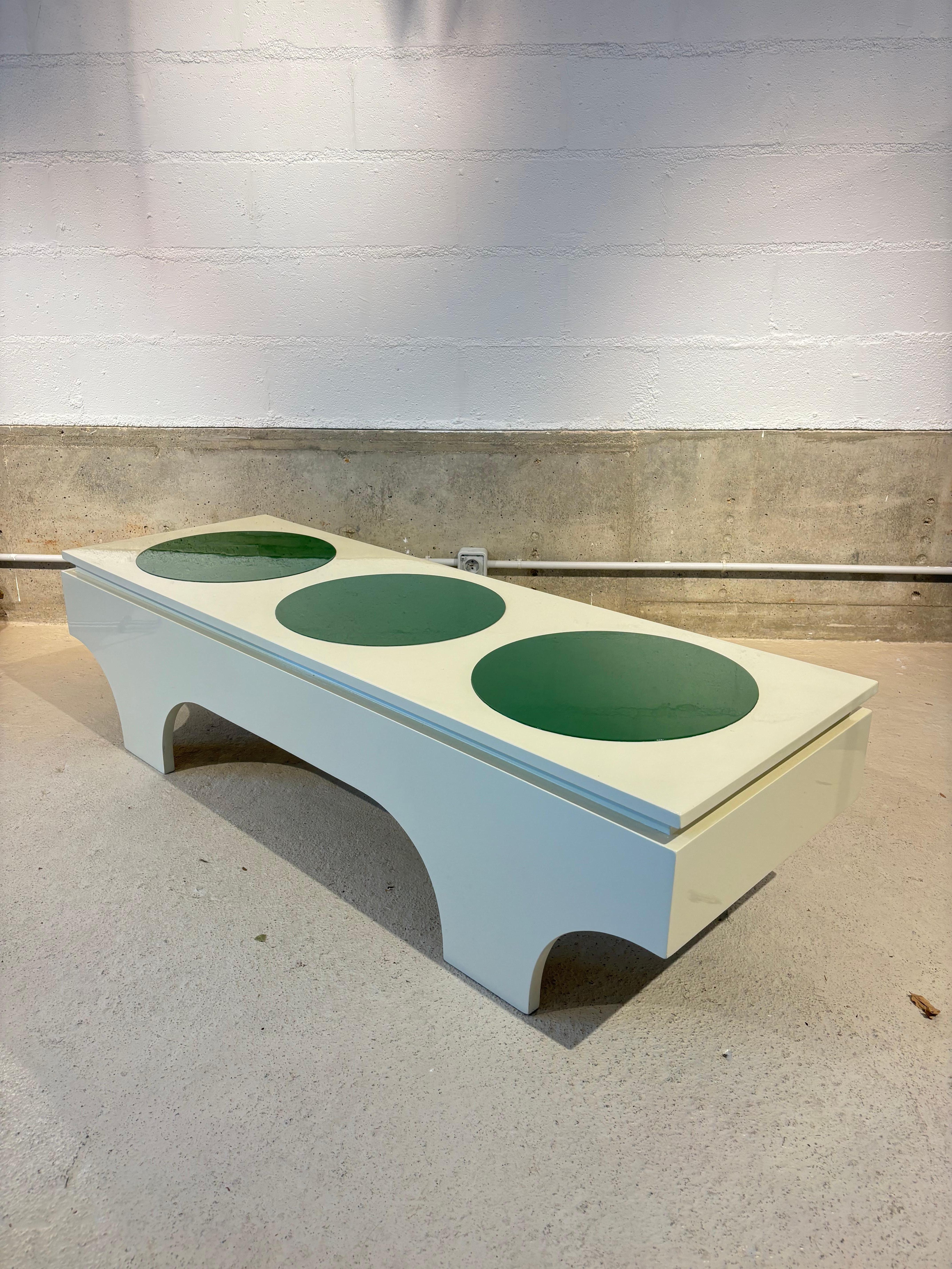 Belgian Emiel Verraneman coffee table For Sale