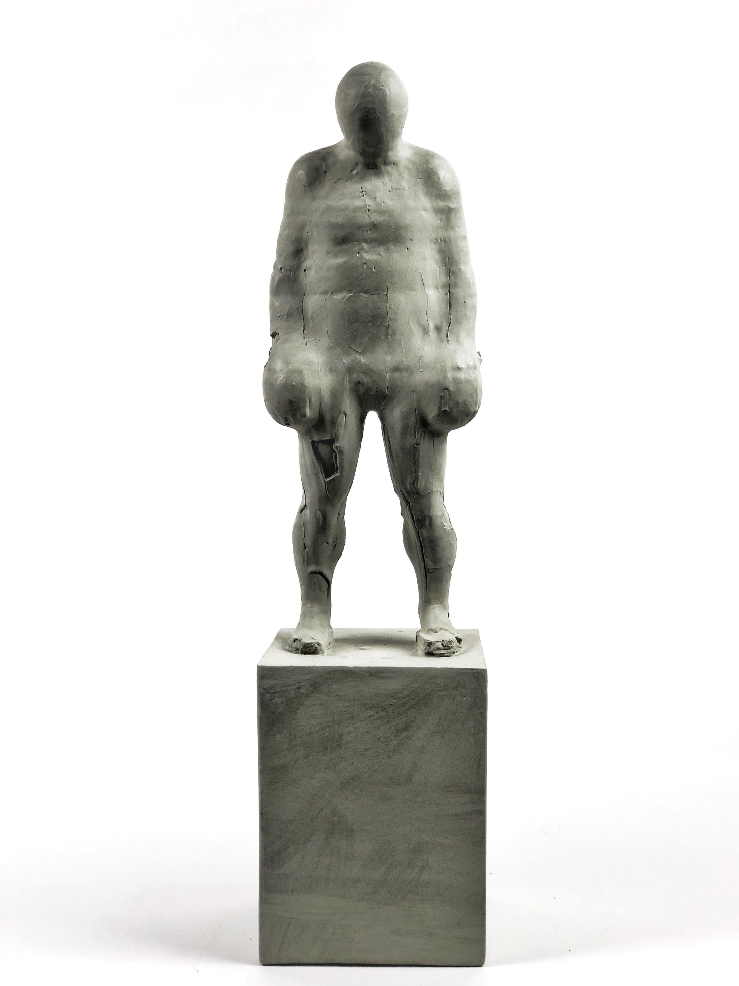Emil Alzamora Figurative Sculpture - "Lesson 2"