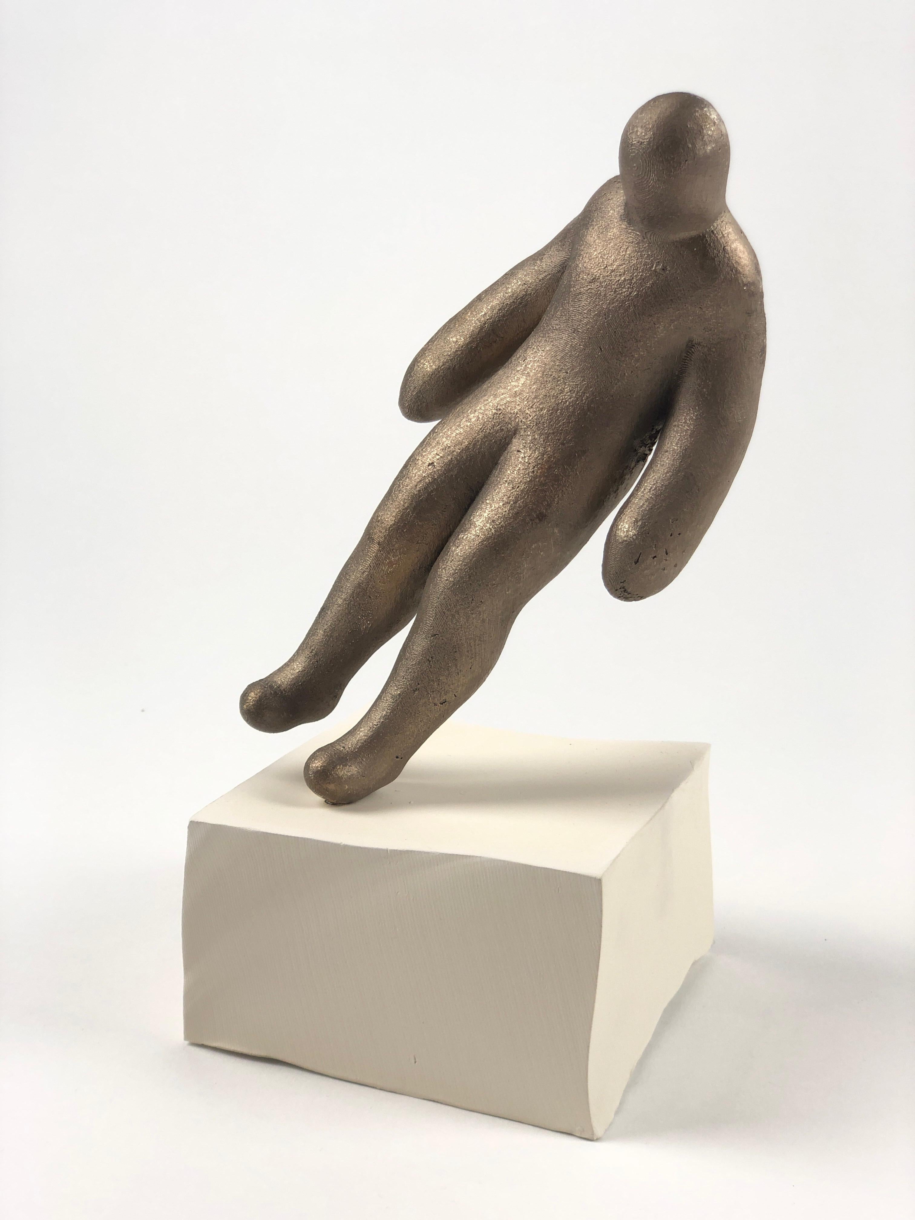Emil Alzamora Figurative Sculpture - "Supernumerary No. 52"
