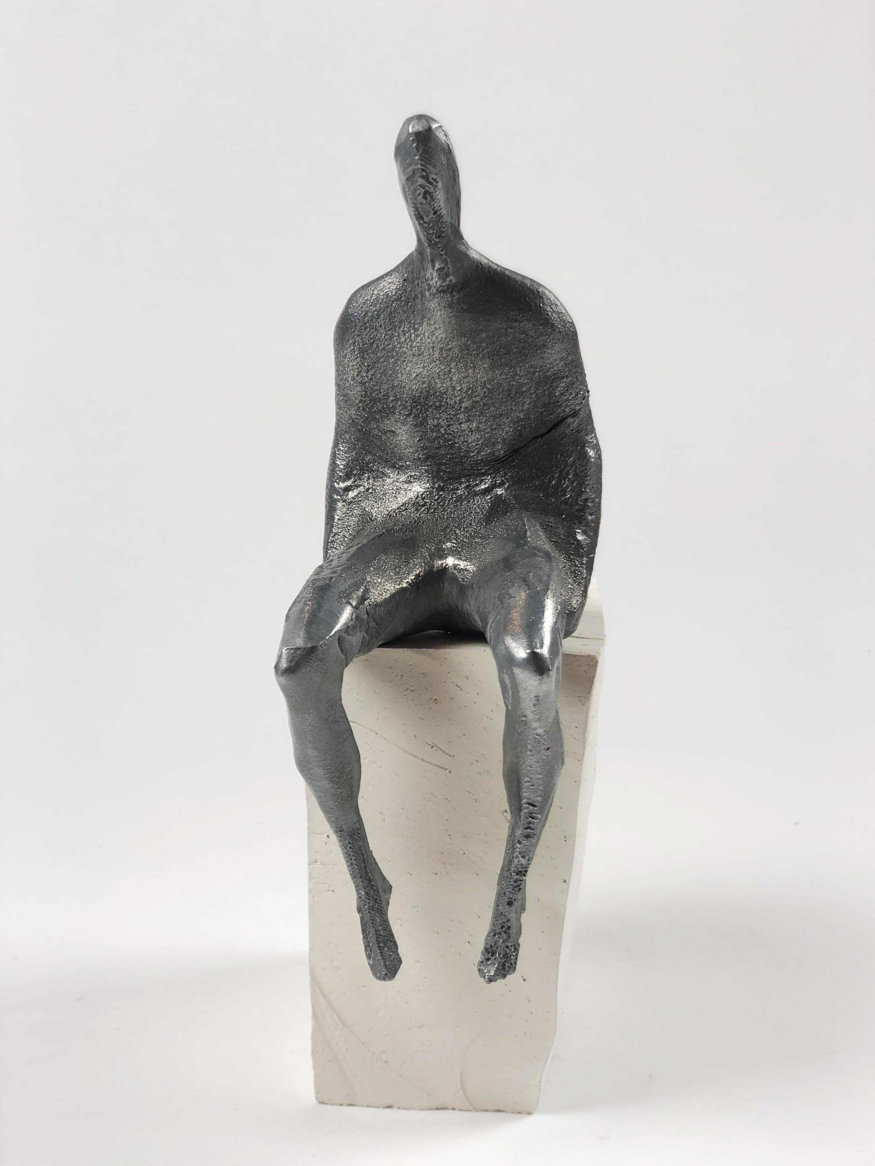 Emil Alzamora Figurative Sculpture - "Supernumerary No. 57"