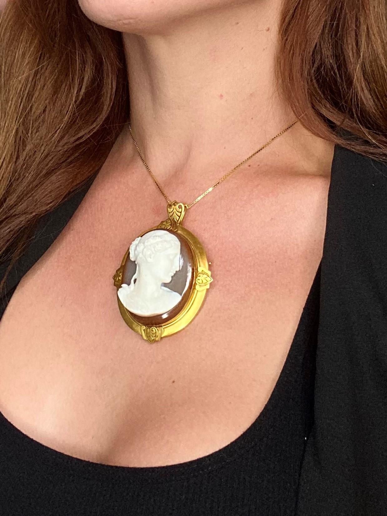 Emil Biedermann Pendentif de présentation autrichien de 1867 en or 19 carats en vente 5