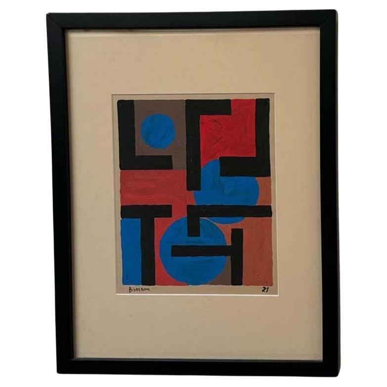 Emil Bisttram, Sin título (Abstracción geométrica)