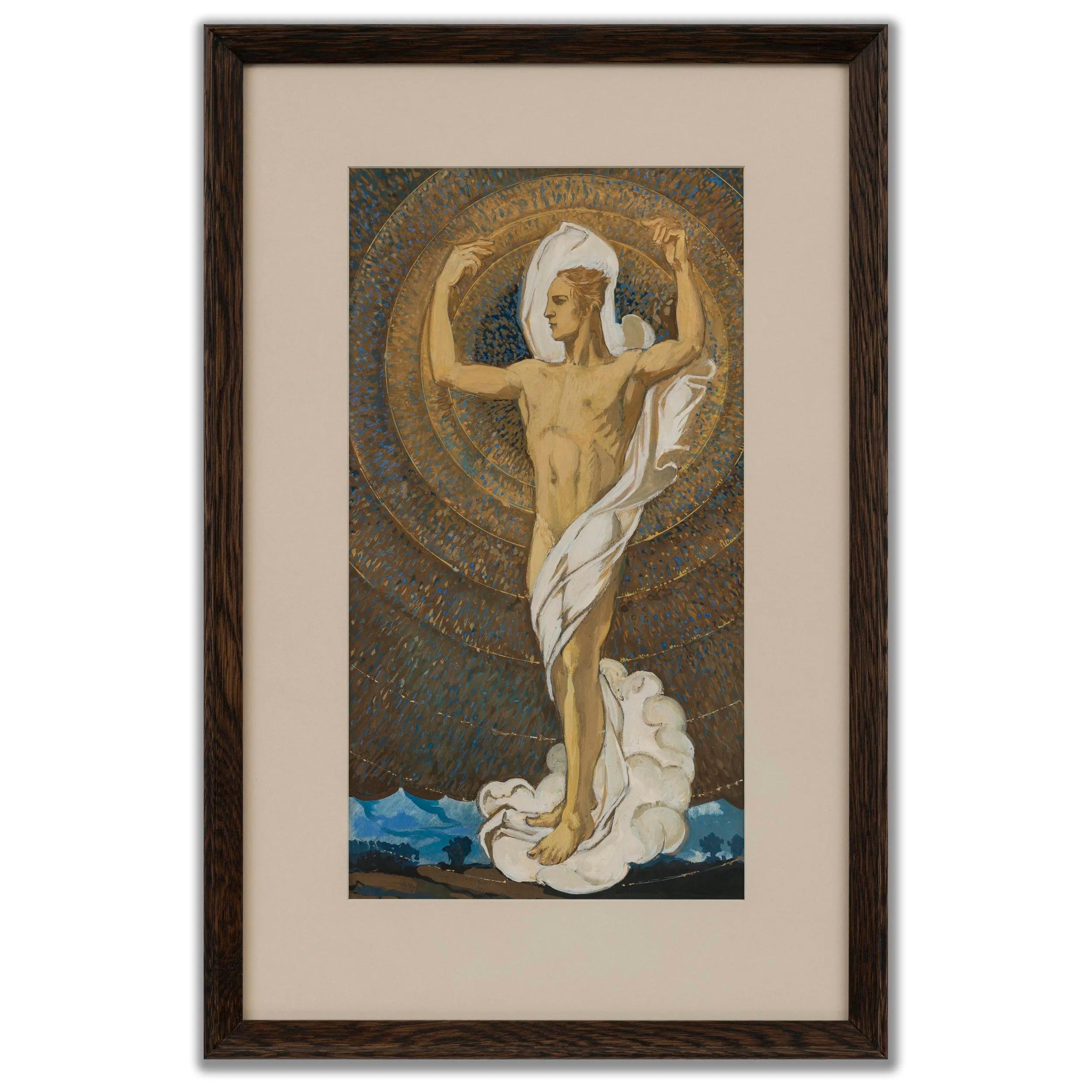 Nude Painting Emil Block - Envoi