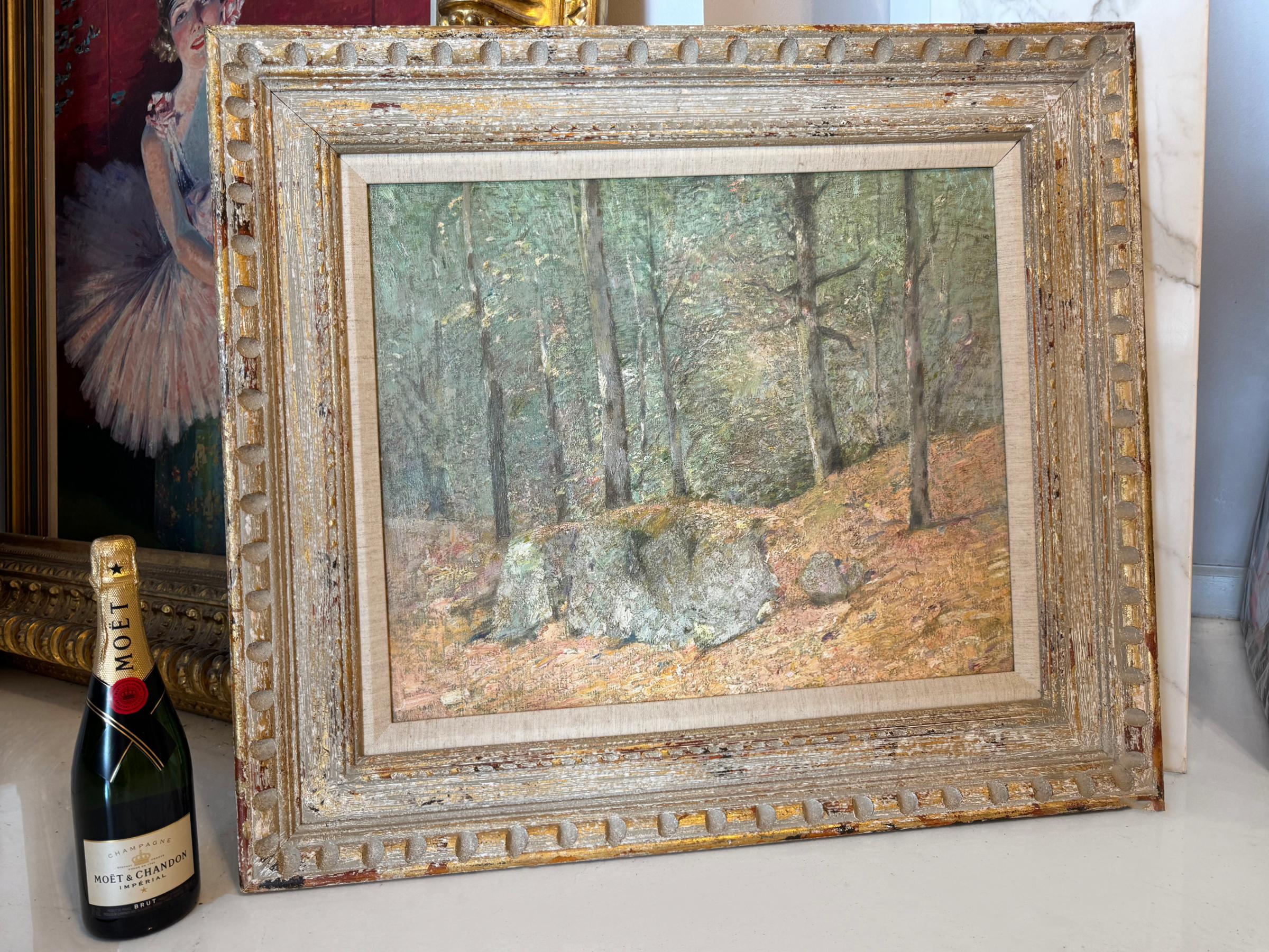 Monochromatic Delicate Impressionist Landscape 