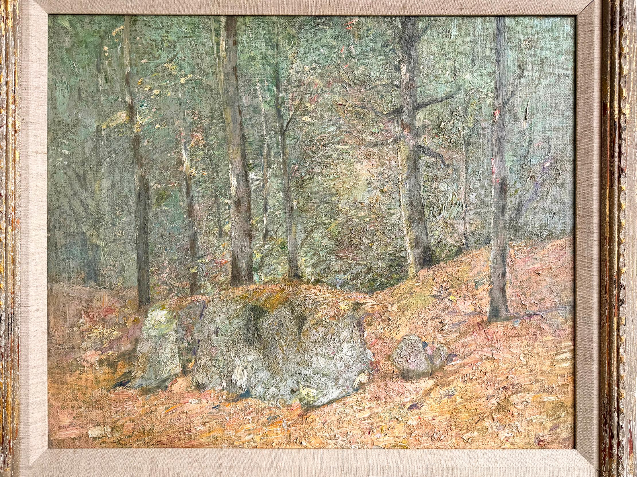 Monochromatic Delicate Impressionist Landscape 