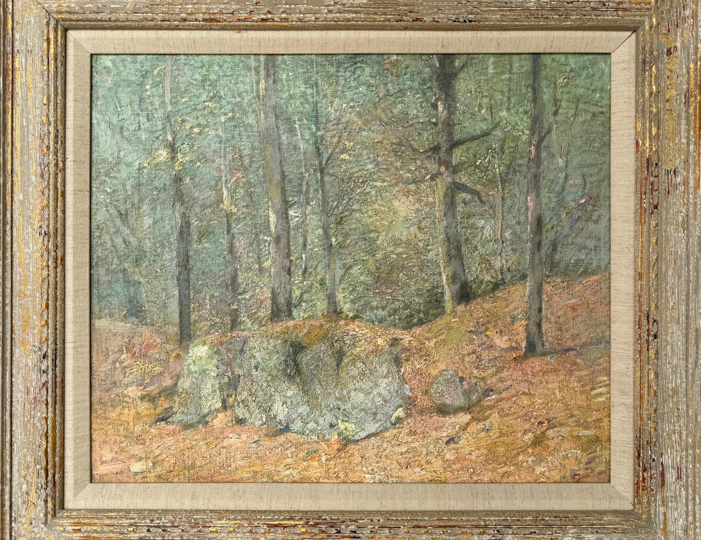 Monochromatic Delicate Impressionist Landscape 