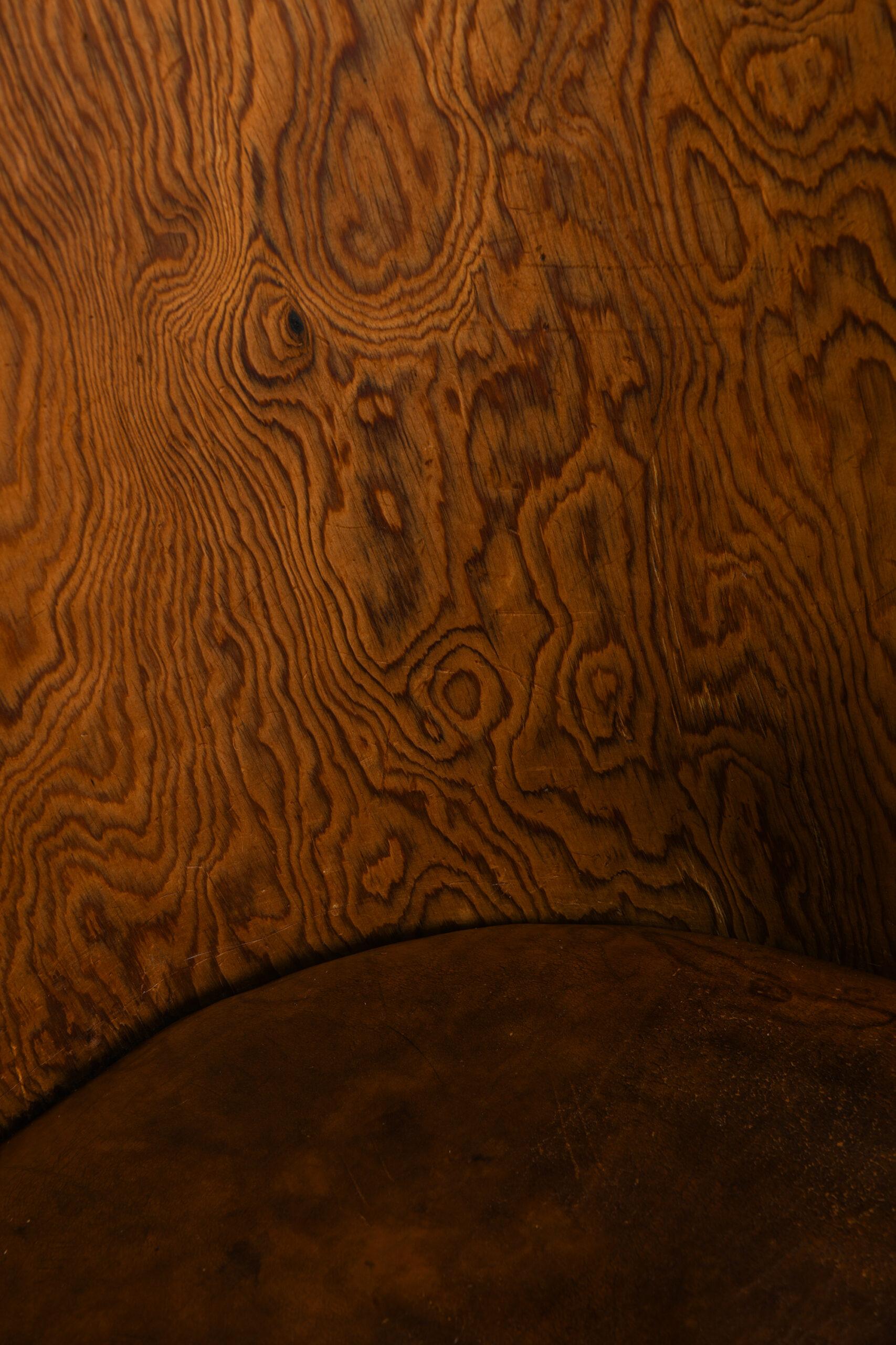 Emil Cederlund Stump Chair Produced in Mora, Sweden For Sale 4