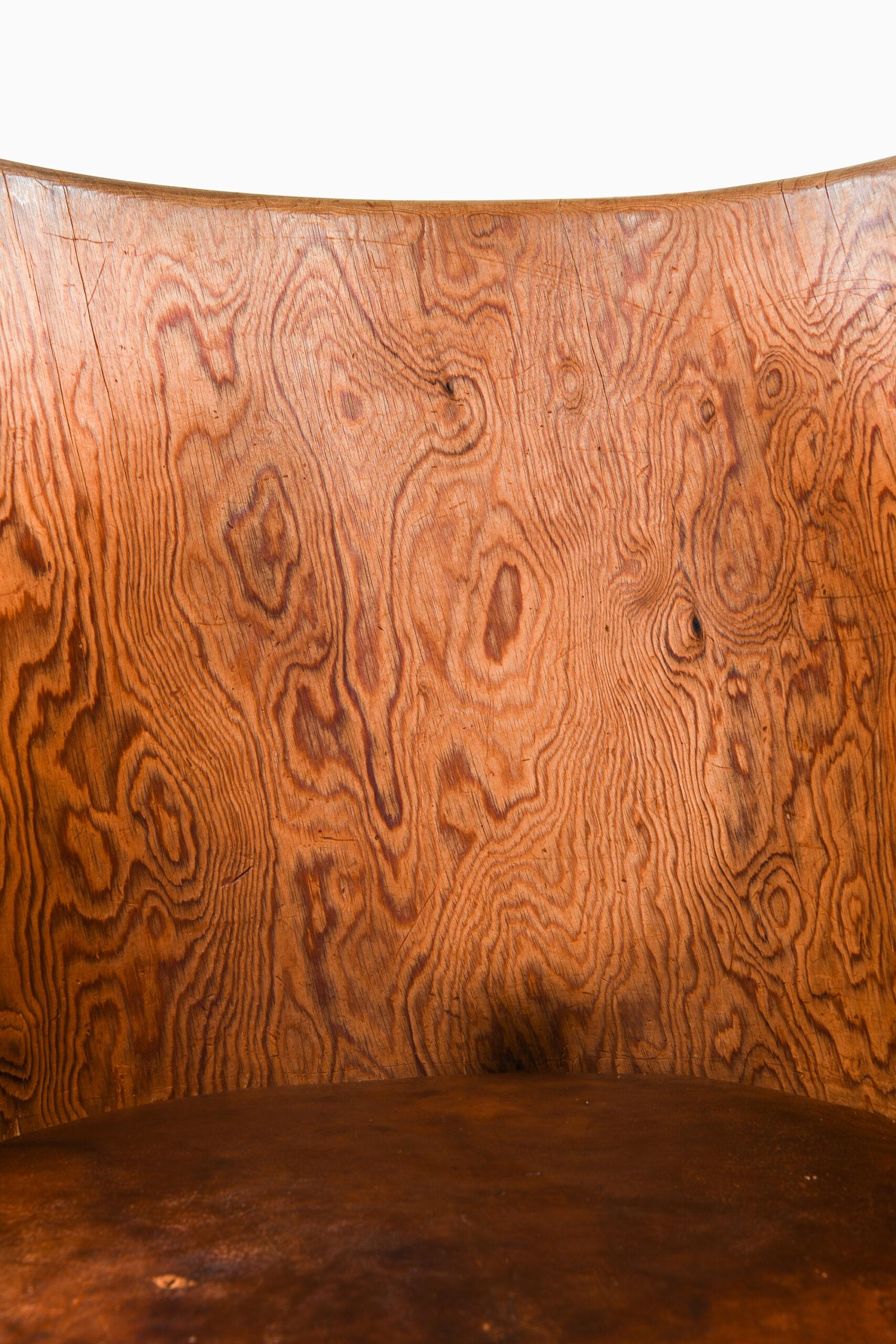 scandinavian tree trunk chair