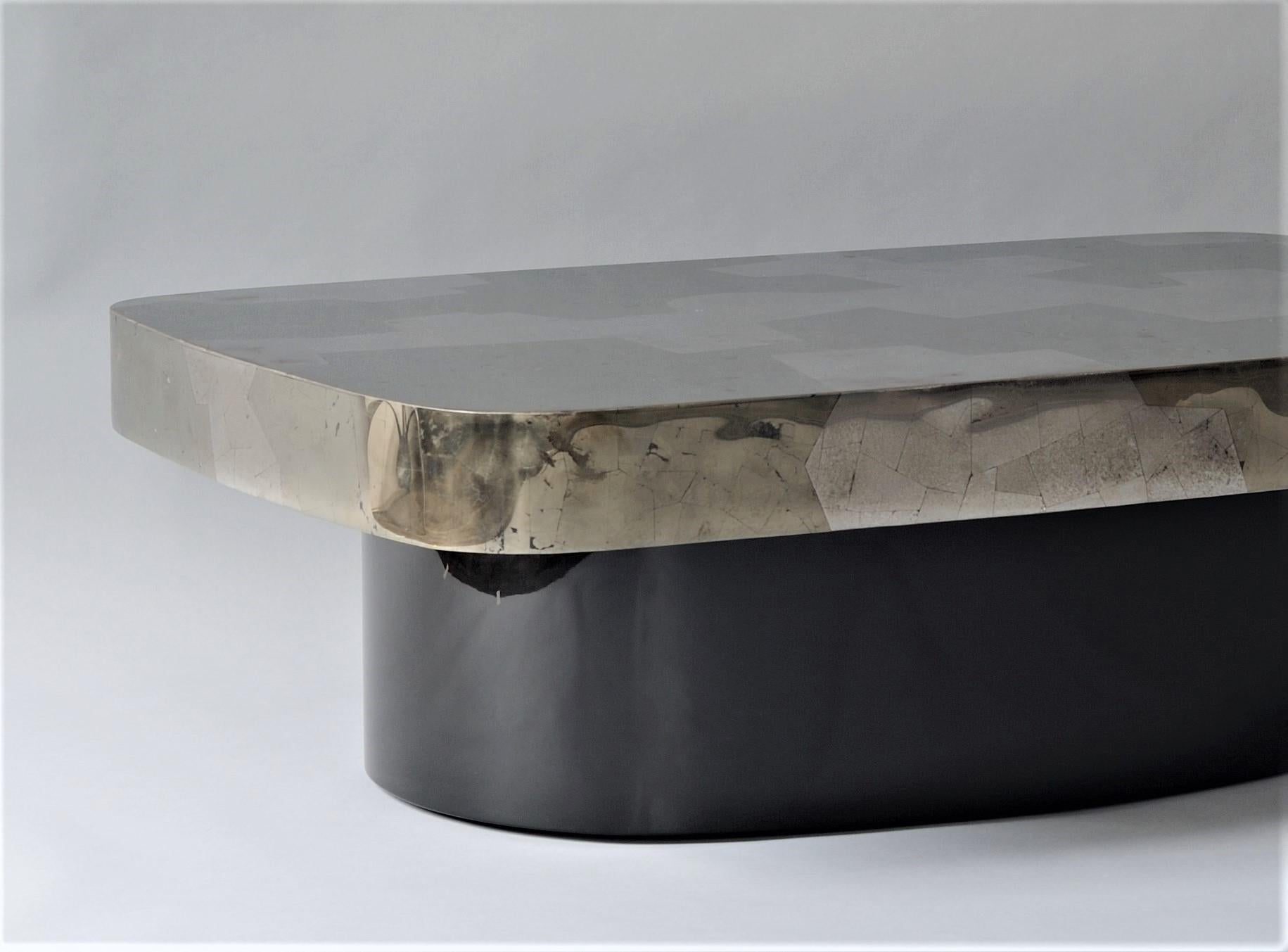 Contemporary Emil Coffee Table by DeMuro Das For Sale