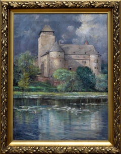 Paysage de château ancien de Vienne