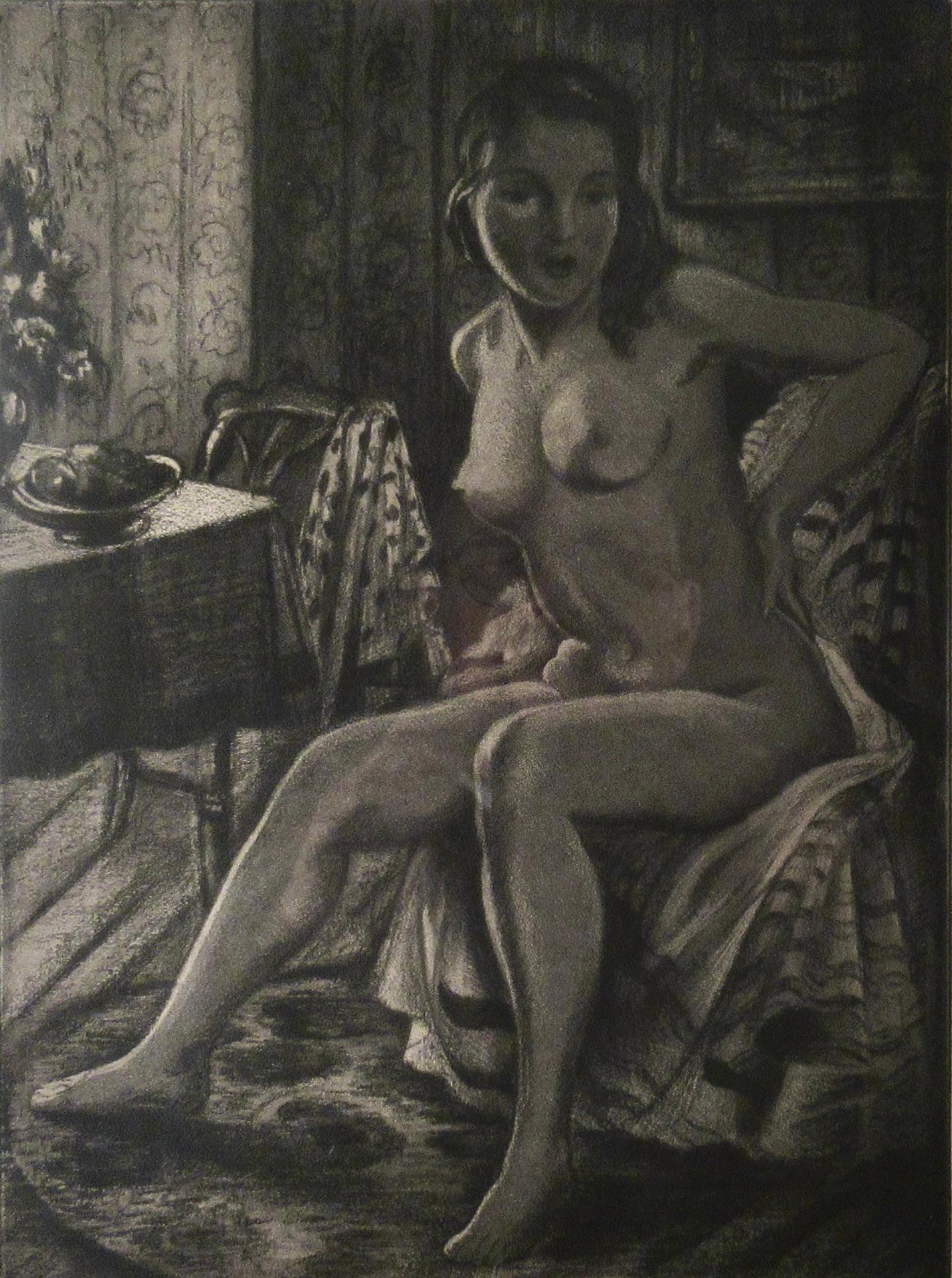 Dolores (Amerikanischer Realismus), Print, von Emil Ganso