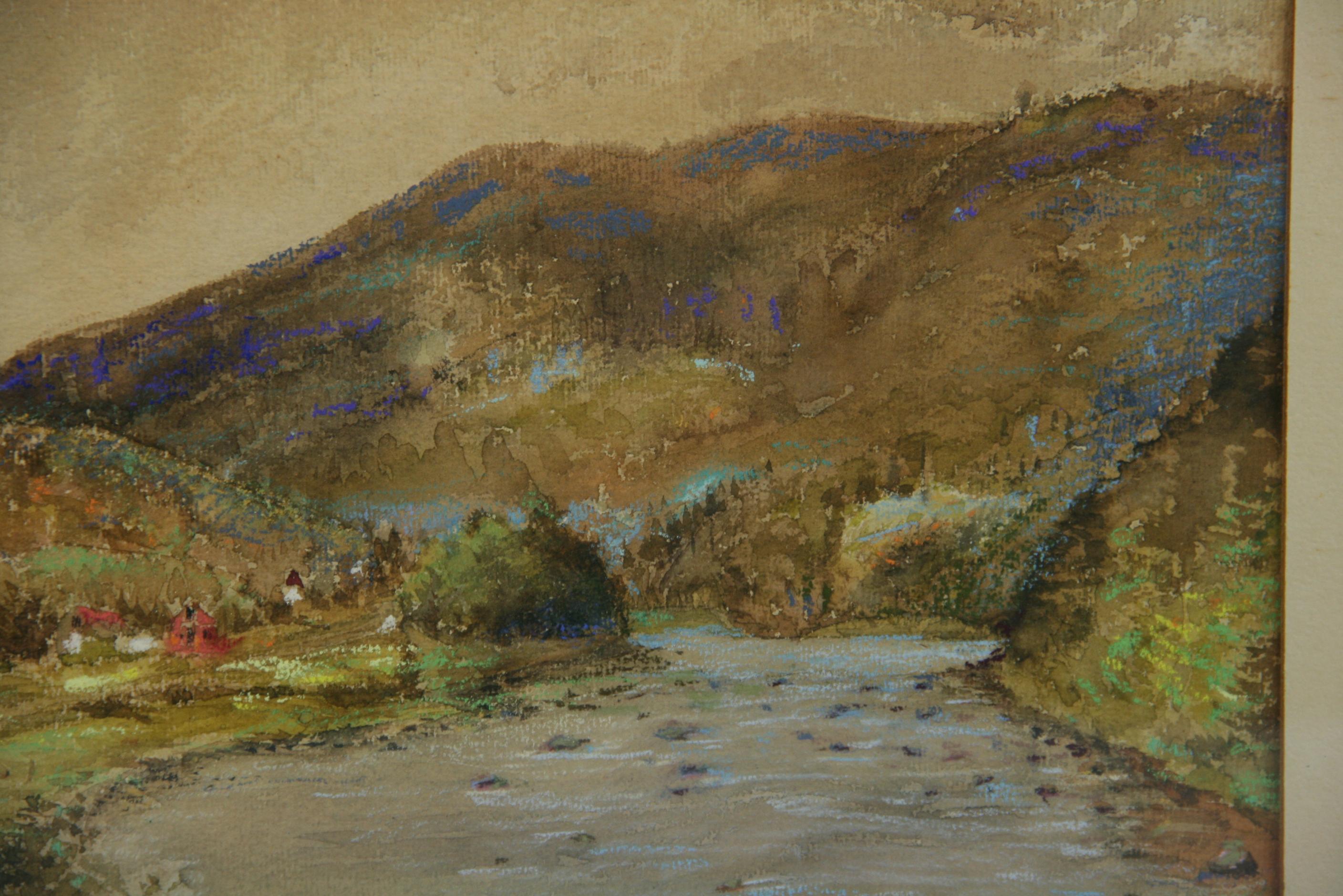 Antique Hudson North Creek Landscape 1947 For Sale 1
