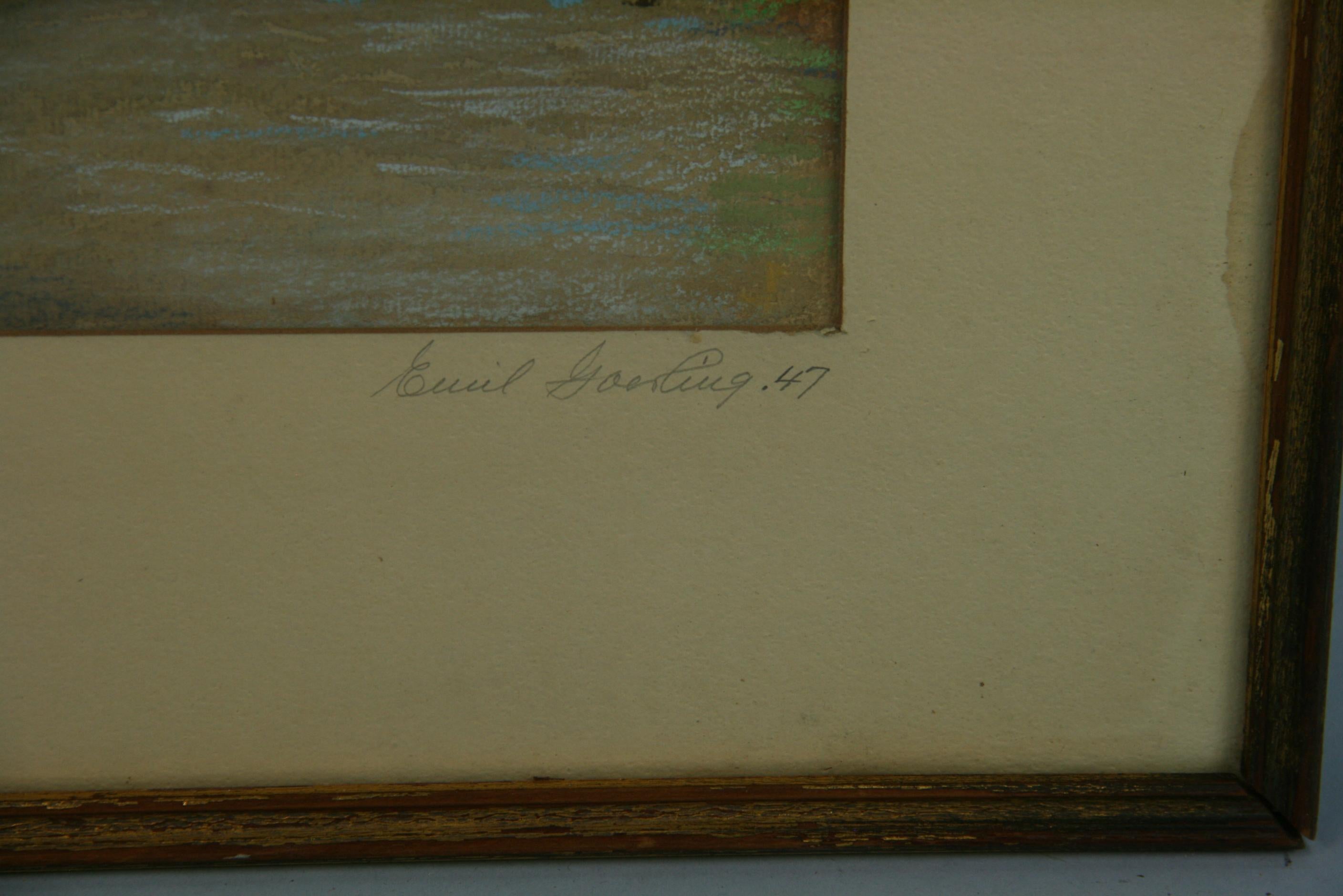 Antike Hudson North Creek Landschaft im Hudson-Gebirge, 1947 im Angebot 2