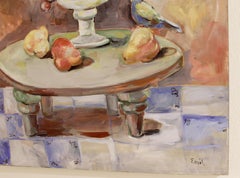 Contemporary oil painting, The birds, Emil Kazaz