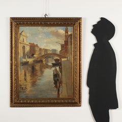 Boats on the Canal first half of the 20th century