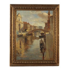 Boats on the Canal first half of the 20th century