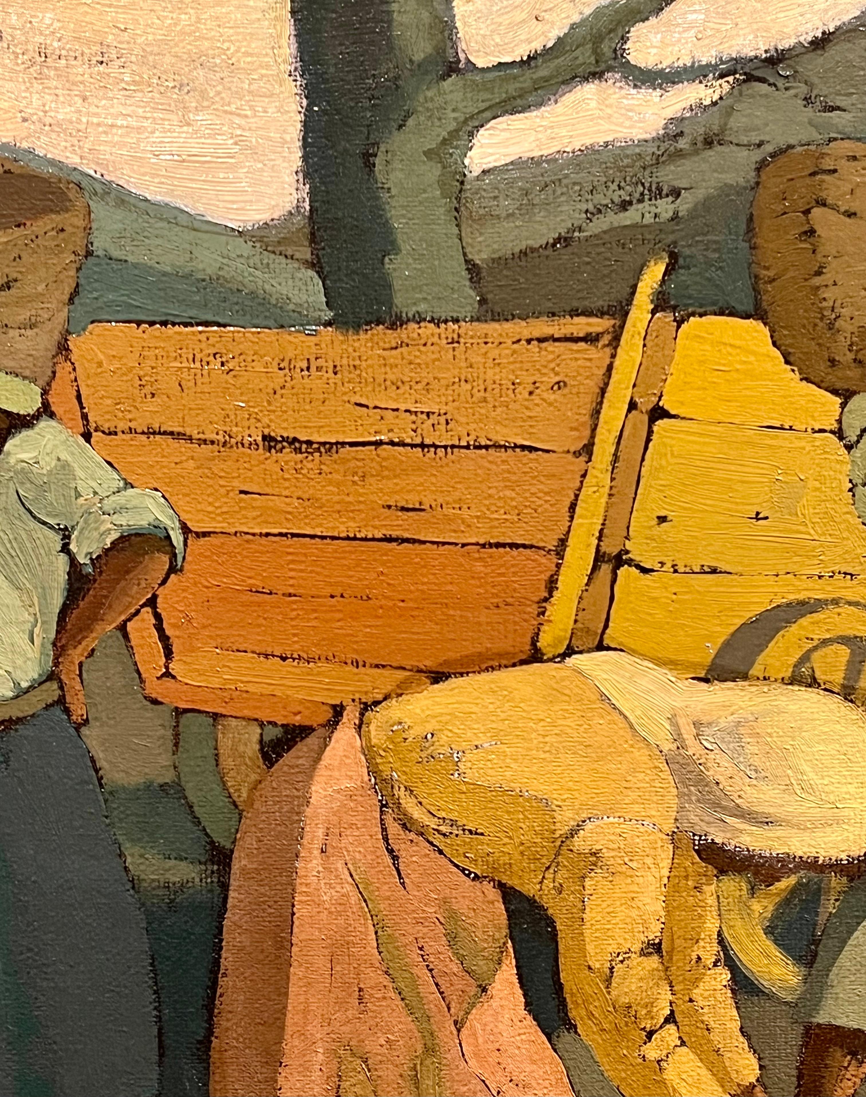 Lavoratori sul campo - Painting di Emil Lindenfeld