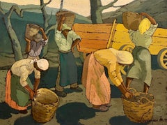 Vintage Workers in the Field