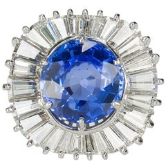 Emil Meister Platinum Sapphire Ring