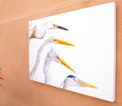 Can Egrets Forget?, Original Painting