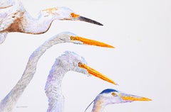 Can Egrets Forget?, Original Painting
