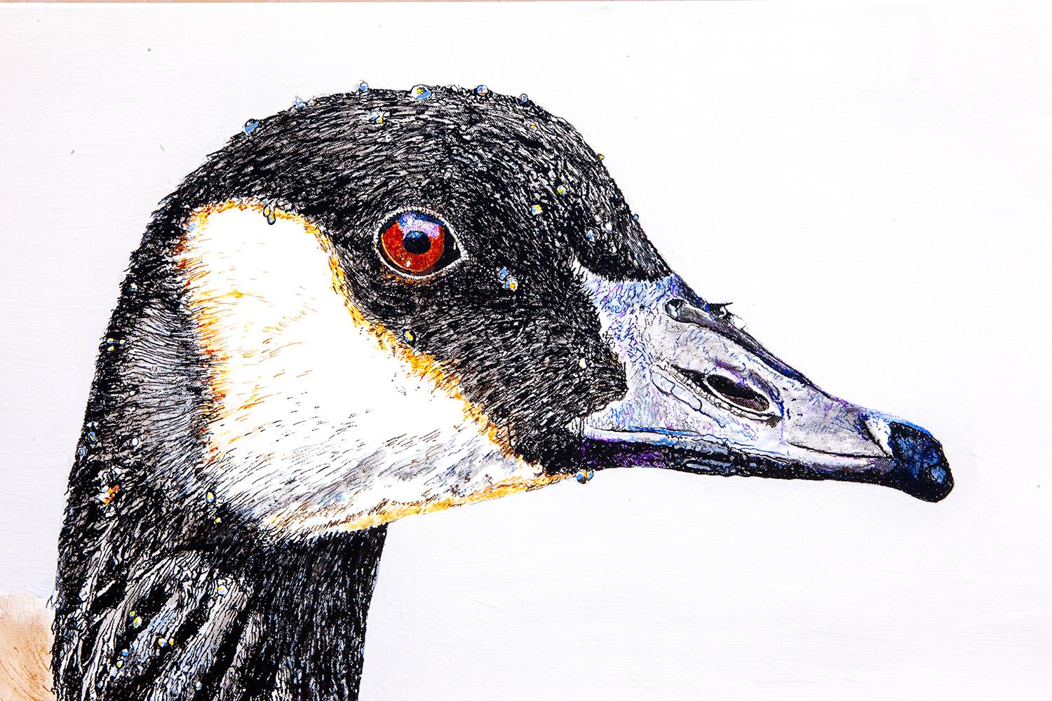 Canada Goose #1, Pittura originale in vendita 1