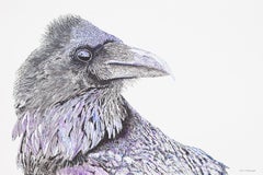 Raven Skeptic, Original Painting