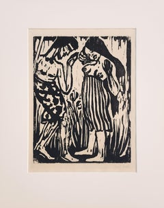 Tandelei ( Expressionismus, Porträts, frühes 20. Jahrhundert, Ikonisch)