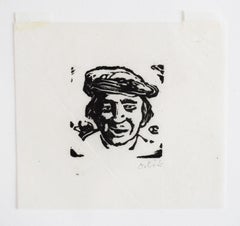 Small Head, from: Small Woodcuts - Czech German