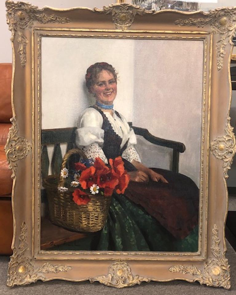 PAP, EMIL

Listed Hungarian Artist. Exhibited since 1905 with story telling subjects. The 