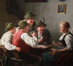 Interior Scene "In der Stube"