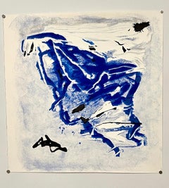 Emil Schumacher Limited Edition Serigraph Terraraph Print Abstract Art Informel