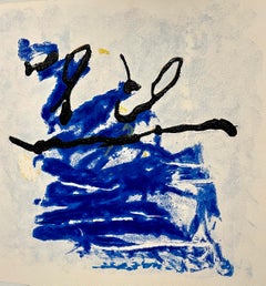 Emil Schumacher Limited Edition Serigraph Terraraph Print Abstract Art Informel