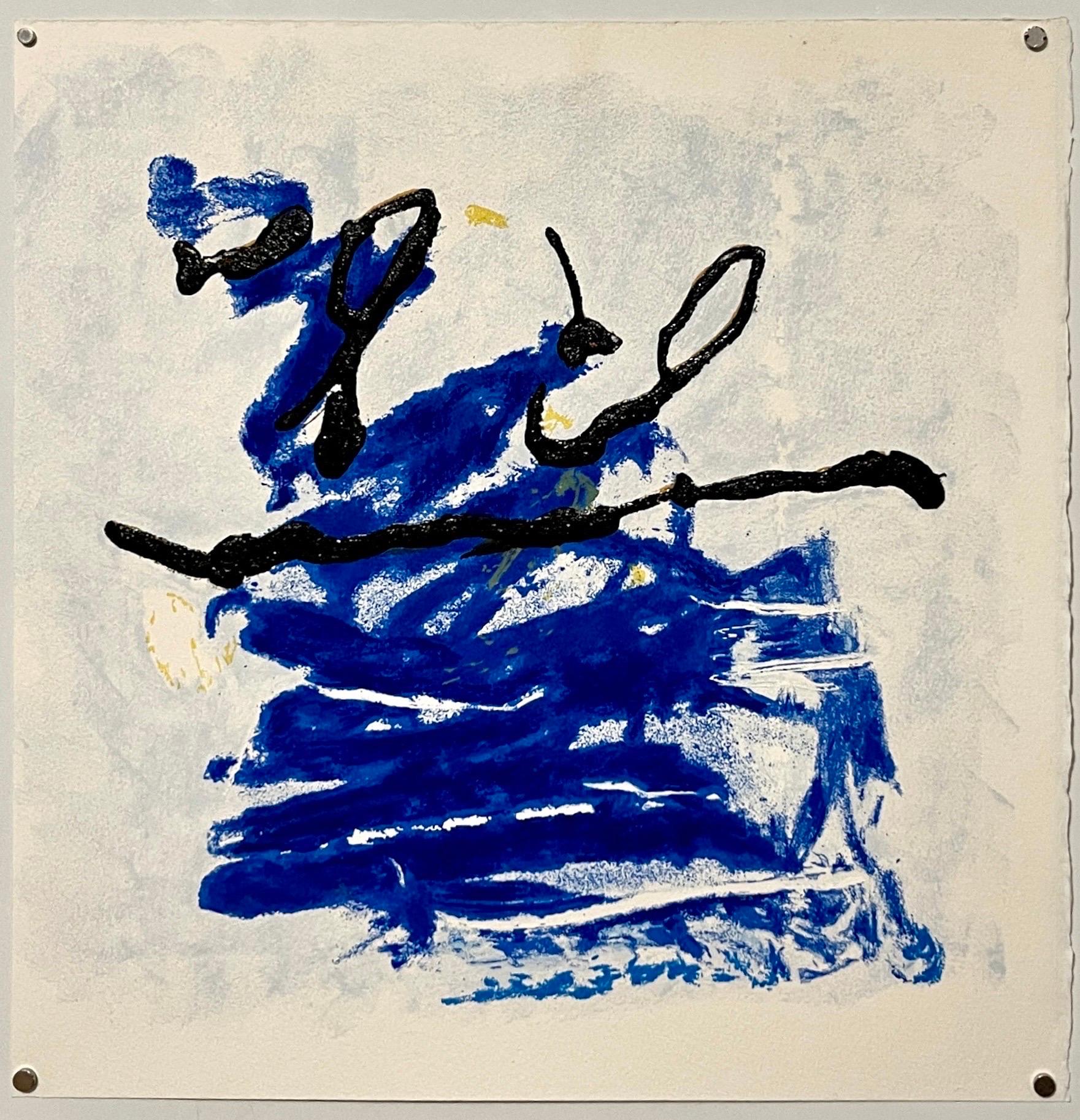 Emil Schumacher Limited Edition Serigraph Terraraph Print Abstract Art Informel