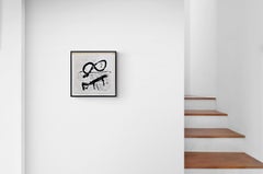 Emil Schumacher Original Terragraphie aus dem Buch Genesis 1998, Nr. 12 Deutsch