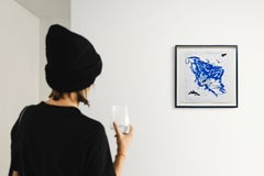 Emil Schumacher Original Terragraphie aus dem Buch Genesis 1998, Nr. 13 Deutsch