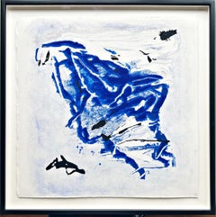 Emil Schumacher Original Terragraphie aus dem Buch Genesis 1998, Nr. 13 Deutsch