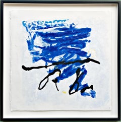 Emil Schumacher Original Terragraphie aus dem Buch Genesis 1998, Nr. 3 Deutsch