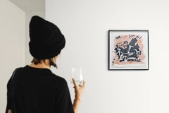 Emil Schumacher Original Terragraphie aus dem Buch Genesis 1998, Nr. 8 Deutsch