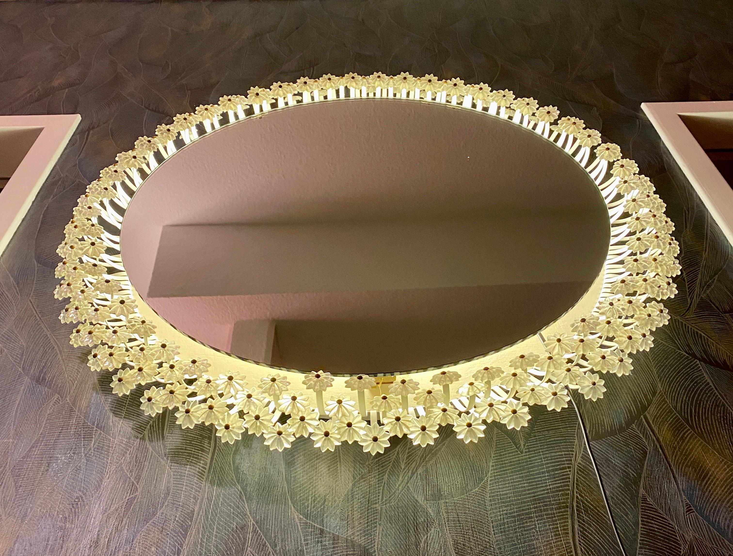 Emil Stejnar Backlight Mirror '50 For Sale 2