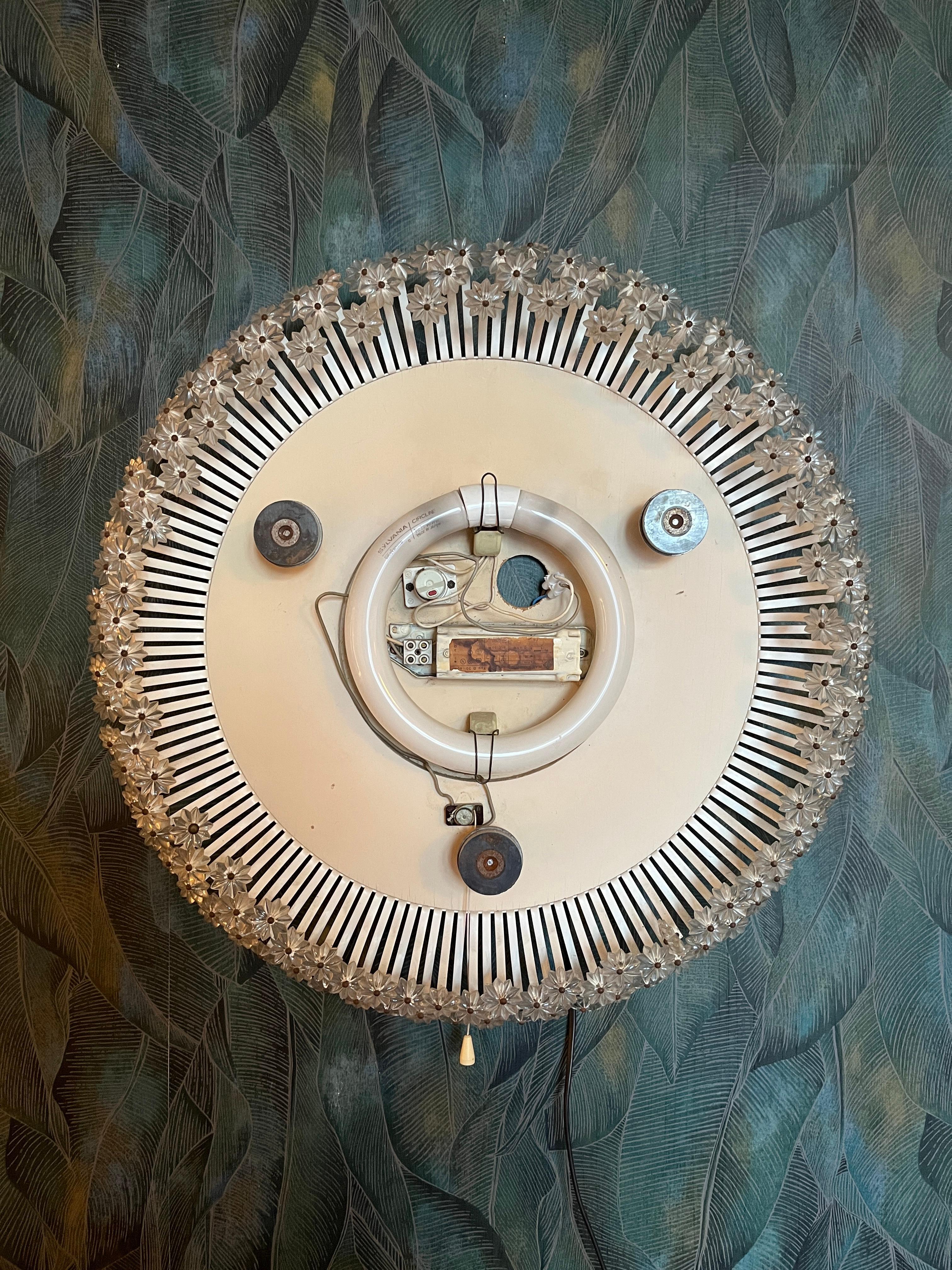 Specchio retroilluminato Emil Stejnar '50 in vendita 3