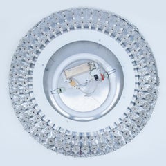 Emil Stejnar Backlit Flower Blossom Mirror for Rupert Nikoll, 1955