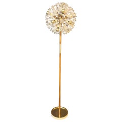 Emil Stejnar Dandelion Floor Lamp, Sputnik Snowball Floor Lamp for Nikoll