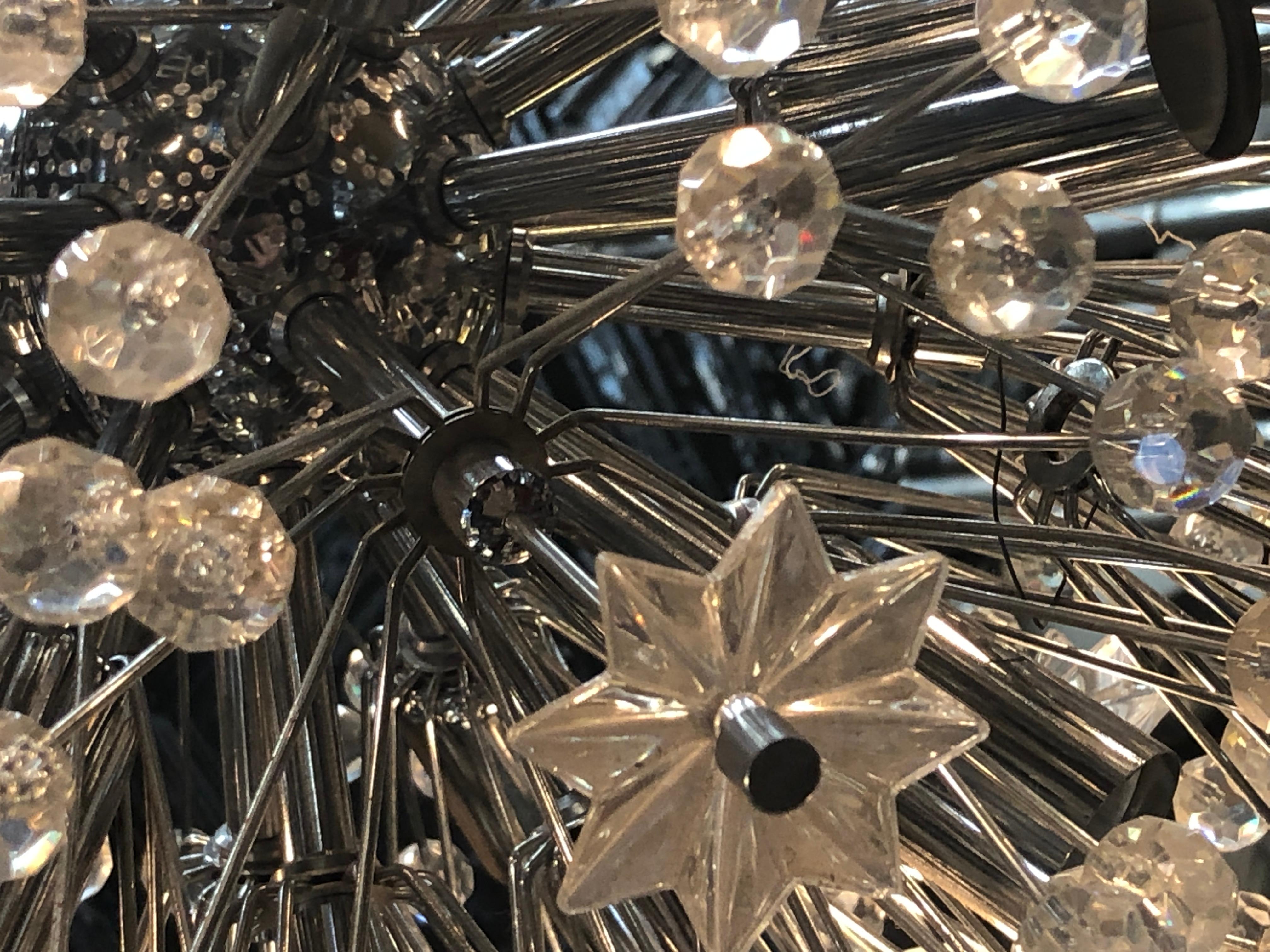 Chrome Emil Stejnar Pendentif 