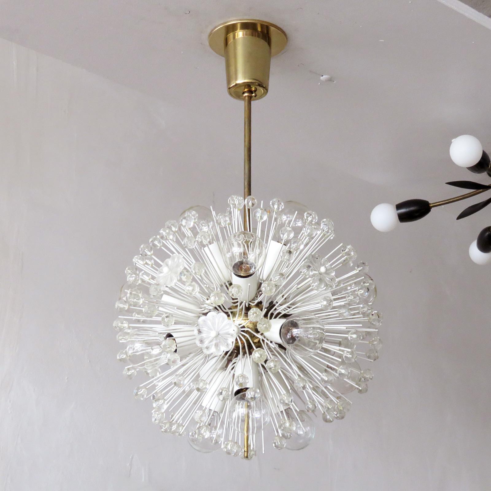 Emil Stejnar for Nikoll Chandelier, 1950 Moderno de mediados de siglo en venta